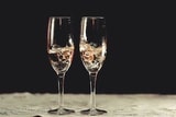 3 soorten champagne glazen